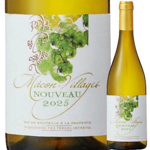 【2025年産】【新酒】【白ワイン】ｳﾞｨﾆｭﾛﾝ･ﾃﾞ･ﾃｰﾙ･ｾｸﾚｯﾄ／マコン・ヴィラージュ・ヌーボー