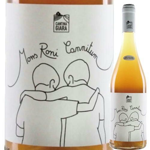 【イタリア】【白ワイン】【醸しワイン】【酸化防止剤無添加】　ｶﾝﾃｨｰﾅ･ｼﾞｱﾗ／モンス・ロニ・カニタム