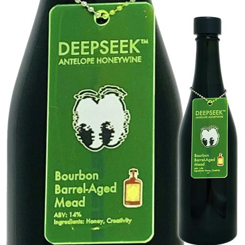 DEEPSEEK - Honey -バーボンバレルで熟成させたミード500ml／アンテロープ